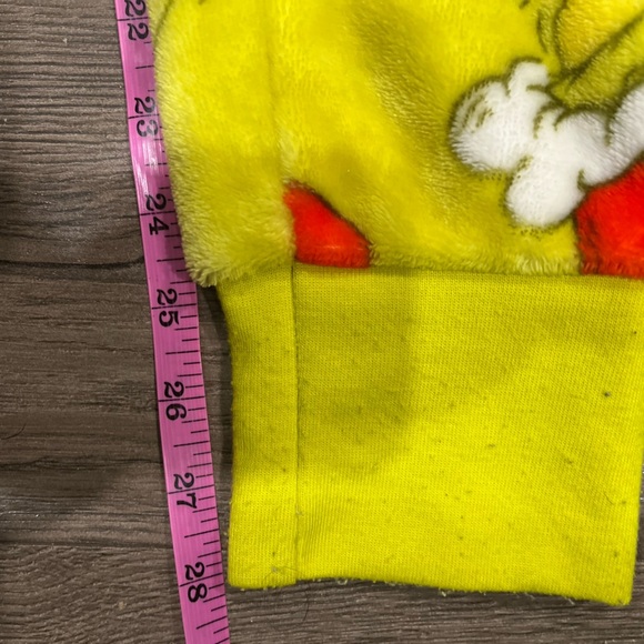 [Adult: S]Grinch Hooded Onesie Pajamas - Picture 6 of 8